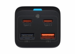 Baseus GaN3 Pro nabíječka 2x USB-A 2x USB-C 3 A (CCGP040101)