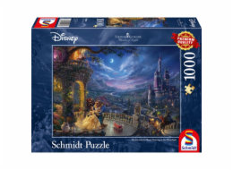 Puzzle Thomas Kinkade: Disney Die Schöne und das Biest