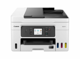 Canon MAXIFY GX4050 - Multifunkční tiskárna - barva - tryskový - plnitelný - Legal (216 x 356 mm) (originální) - A4/Legal (média) - až 18 ipm (tisk) - 350 listy - 33.6 Kbps - USB 2.0, Wi-Fi(ac), LAN
