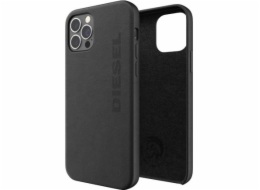 DIESELOVÉ LISOVANÉ PRÉMIOVÉ KOŽENÉ POUZDRO IPHONE 12 PRO MAX BLACK standard