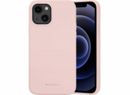 Silikonový obal Mercury Mercury pro iPhone 14 Plus 6.7 růžovo-pískový/růžovo-pískový