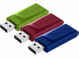 Pendrive Verbatim Slider (3 ks), 16 GB (49326)