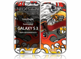 Nexgen Skins Nexgen Skins - Sada skinů pro pouzdro s 3D efektem Samsung GALAXY S III (Iron Eagle 3D) univerzální