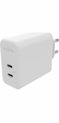 Mophie Charger Mophie Gan Charger Dual Charger s dvojitým USB-C 67W (bílá)
