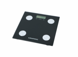 Hmotnost koupelny grundig grundig - elektronická měřítko koupelny, analýza tělesné hmotnosti, BMI, až 180 kg