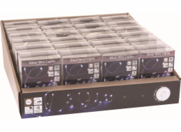 Světla vánoční-řetěz 80 LED žárovek bílá vnitřní i v