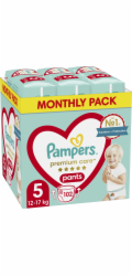Pampers plenky Pangs Pans Premium Care 5, 12-17 kg, 102 ks.