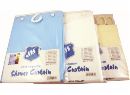 Závěs&nbsp;koupelna&nbsp;180x180&nbsp;cm&nbsp;vzorovaný&nbsp;plast