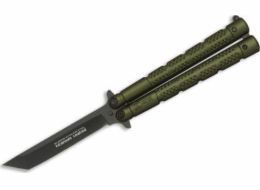 K25 Butterfly Nůž K25 36249 Balisong Green