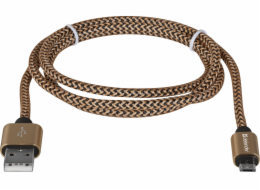 USB USB -A Defender Cable - MicrousB 1 M Zloty (87800)