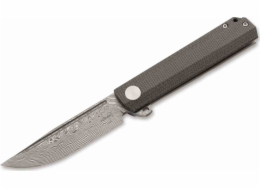 Booker Knife Booker plus Cataclyst Green Damašku