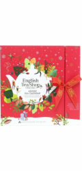English Tea Shop Vánoční čajový set Adventní kalendář červený (25x2) 50g English Tea Shop