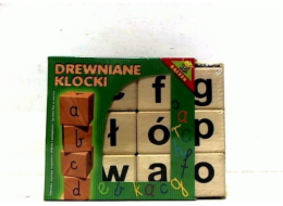 Kolovrat ABC dřevěné kostky