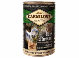 Mokré krmivo pro psy Carnilove Duck&Pheasant, kachna, 0,4 kg