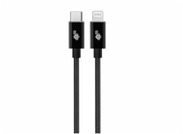 TB Touch AKTBXKUAMFICS1B USB-C - Lightning oplétaný, 1m TB kabel USB-C - Lightning oplétaný 1m, černý
