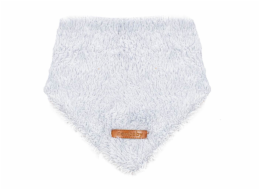 Zimní kojenecká čepička s šátkem na krk New Baby Teddy bear šedo růžová