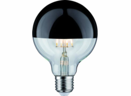 Paulmann LED ZDROJ G95 ZRCADLO 6W 230V 520LM E27 2700K ČERNÝ CHROM STMĚMOVATELNÉ PL28677 PAULMANN