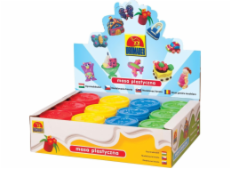 Dromader Plastová hmota tuba + forma 130-03070 mix cena za 1 ks