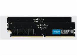 Crucial - DDR5 - sada - 32 GB: 2 x 16 GB - DIMM 288-pin - 2800 MHz / PC5-44800 - CL46 - 1.1 V - bez vyrovnávací paměti