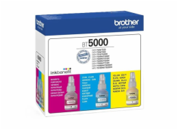 BROTHER INK BT-5000CLVAL cyan+magneta+yellow  T3xx T4xx T5xx T7xx T9xx -  cca 5000 - INKTANK