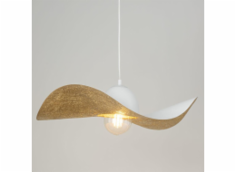 Přesag sigma visící lampa nad horním kovovým kloboukem Kapello pro kuchyň bílé zlaté
