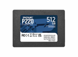 SSD disk Patriot P220 2,5" 128GB, SATA III