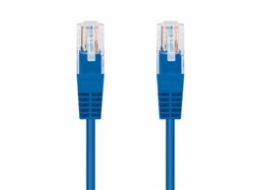C-TECH kabel patchcord Cat5e, UTP, modrý, 3m