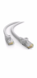 C-TECH kabel patchcord Cat6e, UTP, šedý, 0,25m