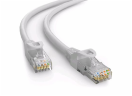 C-Tech CB-PP6-10 patch, Cat6e, UTP, 10m, šedý C-TECH kabel patchcord Cat6e, UTP, šedý, 10m