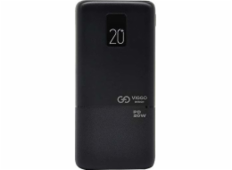 VIGGO POWERBANK 20000MAH 1XUSB-C 2XUSB PD LCD BLACK