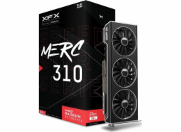 XFX AMD Video Card RX-7900XTX SPPEDSTER MERC310 Black 24GB GDDR6, 3x DP, HDMI, 3 fan, 3 slot