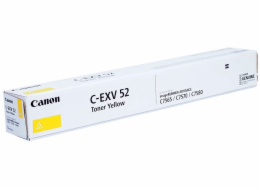 Canon originální  TONER CEXV52 YELLOW iR-ADV C75xx/C77xx  66 500 stran A4 (5%)