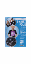 Herma T-Shirt Folie A4 f. dunkle + schwarze Textilien 10 Bl. 4527
