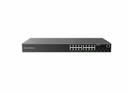 Grandstream&nbsp;GWN7802&nbsp;L2+&nbsp;Managed&nbsp;Network&nbsp;Switch&nbsp;16x&nbsp;1Gb&nbsp;RJ45,&nbsp;4x&nbsp;SFP,&nbsp;DHCP,&nbsp;QoS,&nbsp;VLAN