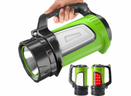 Maclean Powerbank Maclean 3v1 LED svítilna, funkce powerbanky, 3 režimy svícení, 5W XM-L-T6, Cold White 6500K, 3,7V 3x18650, 4500mAh, MCE345