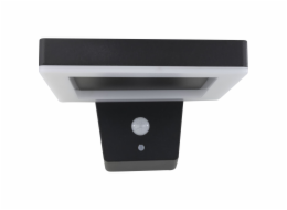 REV LED Solar Wandleuchte Square schwarz