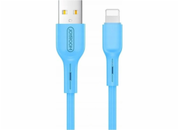 Joyroom USB kabel JOYROOM COLORFUL LIGHTNING CABLE 1M MODRÁ, S-M357S