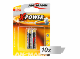 10x2 Ansmann Alkaline Micro AAA LR 03 X-Power