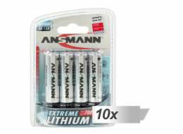 10x4 Ansmann Extreme Lithium Mignon AA LR 6