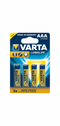 10x4 Varta Longlife Extra Micro AAA LR 03        VPE Innenkarton