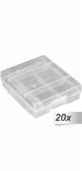 20x1 Ansmann Akku-Box für 4 Mignon-/Micro-Zellen   4000740