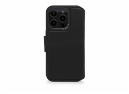 Decoded Decoded Detachable Wallet – ochranné kožené pouzdro kompatibilní s MagSafe pro iPhone 14 Pro Max (černé)