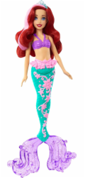 Vlastnosti vlasů princezny Mattel Disney - Ariel, figurka na hraní