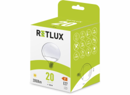 Retlux RLL 467 G120 E27 LED žárovka Big Globe 20W 