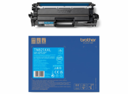 Brother TN-821XXLC - originální Brother TN-TN821XXLC, toner cyan, 12 000 str.