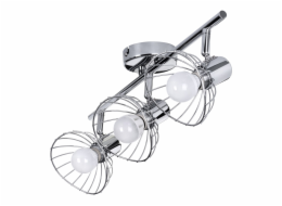 Activejet GIZEL triple ceiling wall light strip chrome E14 wall lamp for living room