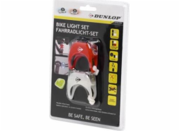 Dunlop Sada silikonových předních a zadních světel na kolo Deluxe Led Dunlop Sada silikonových předních a zadních světel na kolo Deluxe Led