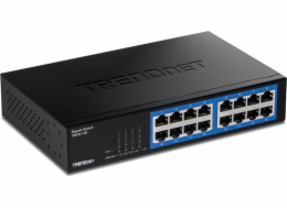 TRENDnet 16-PORTOVÝ GIGABITOVÝ STOLNÍ PŘEPÍNAČ 16-PORTOVÝ GIGABITOVÝ STOLNÍ SPÍNAČ