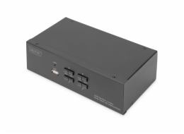 Digitus KVM-Switch DisplayPort 4x 1 (schwarz, Dual Display) Digitus KVM-Switch DisplayPort 4x 1 (schwarz, Dual Display)