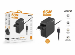 Aligator LSN-18G-PD, CHNT002 65W - neoriginální Aligator Power Delivery 65W USB-C adaptér